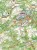 Luxemburg / Luksemburg. Zestaw dwóch map turystycznych 2202 wydawnictwa Kompass. Mapa 1 - fragment 1