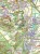 Luxemburg / Luksemburg. Zestaw dwóch map turystycznych 2202 wydawnictwa Kompass. Mapa 2 - fragment 1