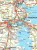 Dania, Grenlandia, Wyspy Owcze. Mapa samochodowo-turystyczna wydawnictwa Freytag & Berndt. Fragment 1
