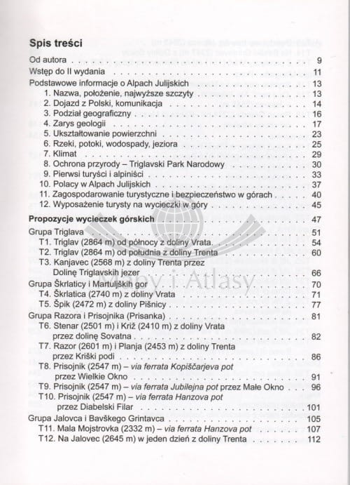 Alpy Julijskie spis treści.jpg