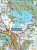 Gwda 1:100 000. Laminowana mapa kajakowa wydawnictwa EKO-MAP. Fragment 1