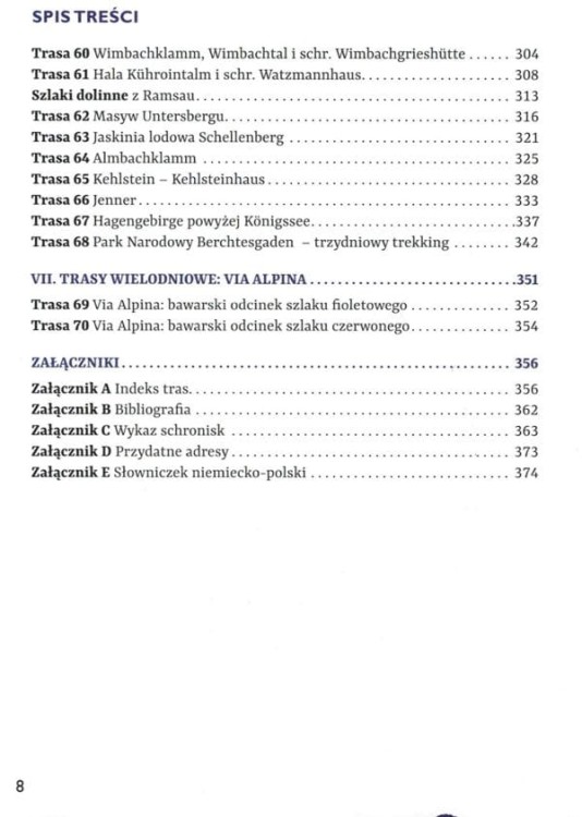 Alpy Bawarskie. Przewodnik wydawnictwa Sklep Podróżnika. Spis treści 4