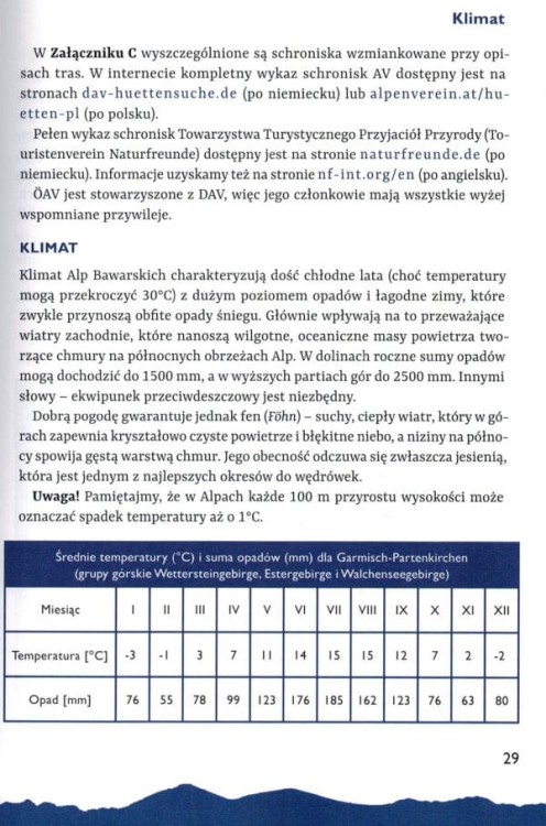 Alpy Bawarskie. Przewodnik wydawnictwa Sklep Podróżnika. Przykładowa strona 1