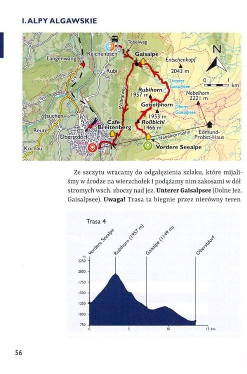Alpy Bawarskie. Przewodnik wydawnictwa Sklep Podróżnika. Przykładowa strona 2