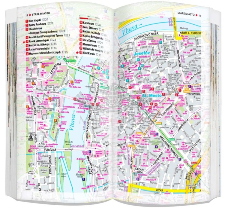 Praga. Przewodnik light + laminowana mapa wydawnictwa ExpressMap. Przykładowe strony 2