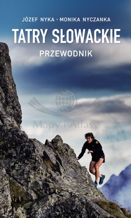 Tatry Słowackie. Przewodnik. Autor: Józef Nyka. Okładka