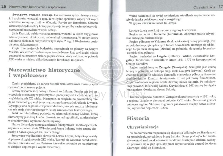 Łotwa. Sąsiedzi naszych sąsiadów. Przewodnik wydawnictwa Rewasz. Przykładowe strony 2