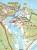Wybrzeże Bałtyku. Wolin - Świnoujście - Dziwnów - Niechorze. Mapa turystyczna wydawnictwa Eko-Graf. Fragment 1