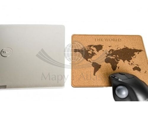 Podkładka pod mysz - mapa świata