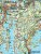 Szwecja południowo-wschodnia. Sztokholm, Upssala, Linköping. Mapa samochodowo-turystyczna /3/ wydawnictwa Freytag & Berndt. Fragment 2