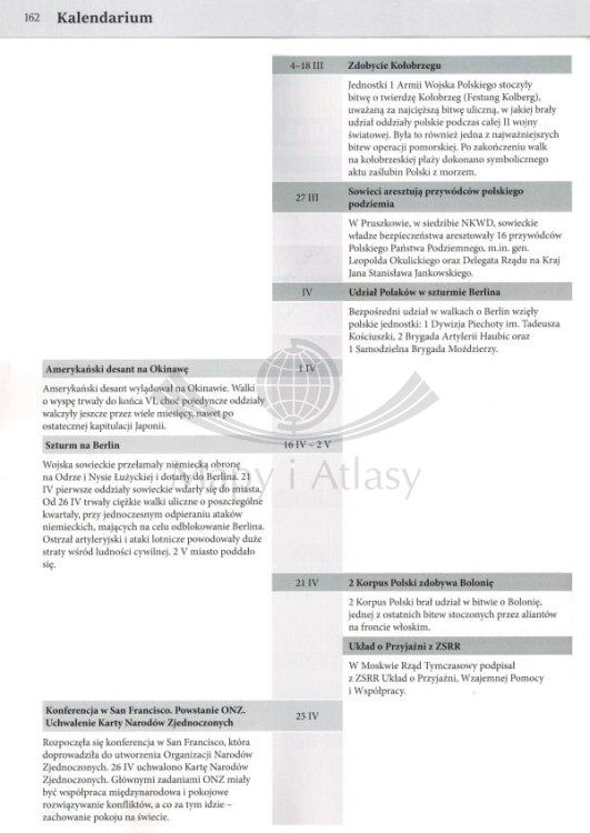 Atlas Historia i Teraźniejszość. Szkoły ponadpodstawowe wydawnictwa Demart. Przykładowa strona 4