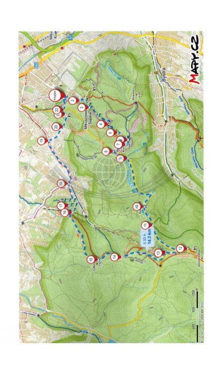 Beskid Śląski aktywnie. Przewodnik turystyczny. Przykładowa strona 2