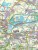 Florencja, Siena, Chianti. Wodoodporna mapa turystyczna 2458 wydawnictwa Kompass. Fragment 1