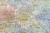 Mazowsze / Województwo mazowieckie 1:225 000. Mapa. Rama alu SLIM. Fragment 1