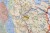Mazowsze / Województwo mazowieckie 1:225 000. Mapa. Rama alu SLIM. Fragment 4