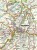 Toskania. Zestaw czterech map turystycznych 2440 wydawnictwa Kompass. Mapa 2 - fragment 1