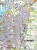 Toskania. Zestaw czterech map turystycznych 2440 wydawnictwa Kompass. Mapa 3 - fragment 1
