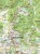 Toskania. Zestaw czterech map turystycznych 2440 wydawnictwa Kompass. Mapa 4 - fragment 1