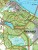 Niemieckie Wybrzeże Bałtyku / Ostseekuste. Wismar - Uznam. Zestaw trzech map turystycznych 739 wydawnictwa Kompass. Mapa 3 - fragment 2