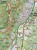 Południowy Tyrol / Sudtiroler Weinstrasse, Merano, Bolzano. Zestaw dwóch map turystycznych 078 wydawnictwa Kompass. Mapa 1 - fragment 1