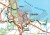 Gdańsk 1:17 000. Mapa / Plan miasta wydawnictwa Galileos. Zasięg