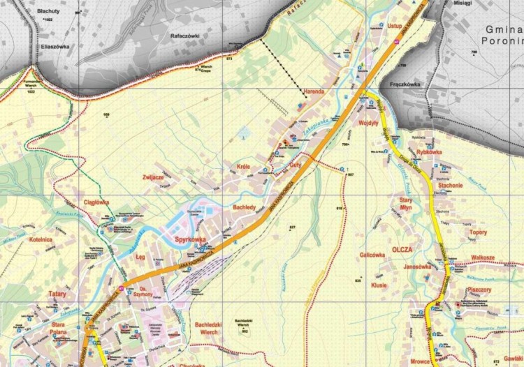 12521 Zakopane plan miasta Piętka (3).jpg