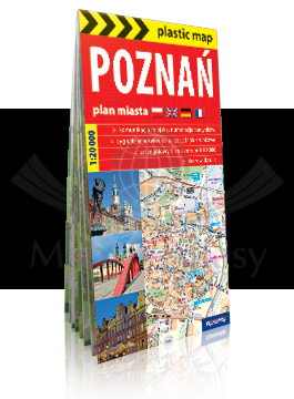 Poznań 1:20 000. Mapa / foliowany plan miasta wydawnictwa ExpressMap. Okładka
