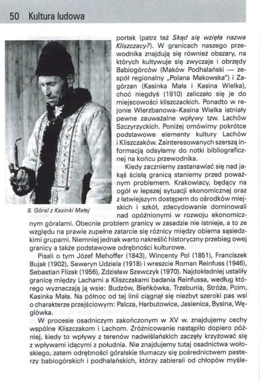 Beskid Myślenicki (Makowski). Przewodnik wydawnictwa Rewasz. Przykładowa strona 1