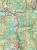Szumawa / Sumava - Zeleznorudsko, Povydri, Churanov. Mapa turystyczna 34 wydawnictwa Shocart. Fragment 2