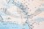 Antarktyda 1:4 500 000. Mapa ścienna fizyczna. Drewniane półwałki. Fragment 4