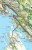 Cres, Losinj, Krk, Rab. Mapa samochodowo-turystyczna wydawnictwa Freytag & Berndt. Fragment 1