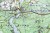 Mazury / Wielkie Jeziora Mazurskie. Mapa w wersji magnetycznej. Fragment 6