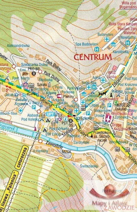PienińskiParkNarodowyMapaTurystycznaGauss_6.JPG