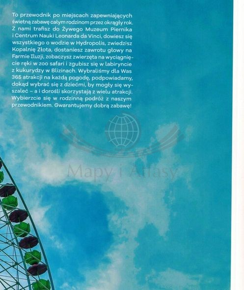Polska rodzinna. Przewodnik wydawnictwa Pascal. Okładka  tył