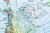 Ameryka Północna i Południowa 1:19 100 000. Mapa polityczna w ramie drewnianej.  Wydawnictwo: National Geographic. Fragment 11