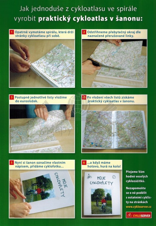 Czechy 1:75 000. Atlas rowerowy wydawnictwa Shocart