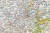 Francja, Belgia, Holandia, Anglia, Walia 1:1 953 000. Mapa polityczna w ramie drewnianej. Wydawnictwo: National Geographic. Fragment 5