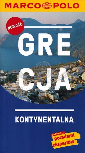 Grecja kontynentalna. Przewodnik z mapą w etui. Marco Polo