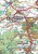 Góry Stołowe, Wałbrzyskie, Kamienne 1:50 000. Mapa turystyczna wydawnictwa Sygnatura. Fragment 2