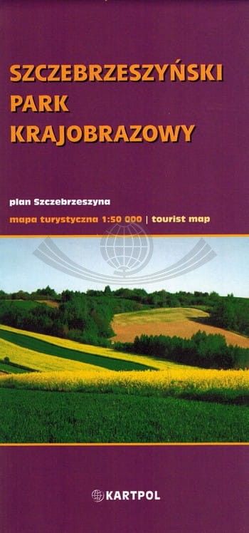 Szczebrzeszyński Park Krajobrazowy / Szczebrzeszyn. Mapa turystyczna / Plan miasta. Cartomedia