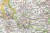 Niemcy 1:1 375 000. Mapa w wersji do wpinania wydawnictwa National Geographic. Fragment 5
