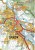 Góry Sanocko-Turczańskie. Okolice Sanoka. Mapa turystyczna wydawnictwa Compass. Fragment 1