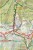Mała Fatra. Mapa turystyczna 705 wydawnictwa Shocart. Fragment 2