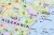 Europa gospodarcza 1:4 500 000. Mapa ścienna wydawnictwa Meridian. Fragment 3