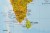 Azja 1:11 000 000. Mapa polityczna w wersji do wpinania. Fragment 6