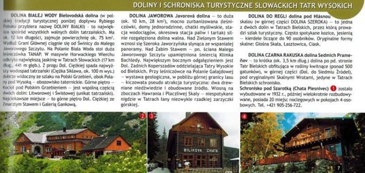 Tatry Wysokie Słowackie Panoramy widokowe WiT przykładowa strona 1