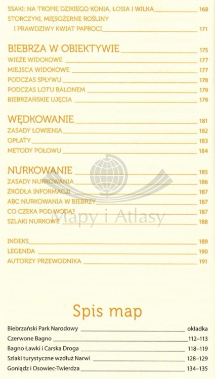Dolina Biebrzy. Przewodnik wydawnictwa Bezdroża. Spis treści 4