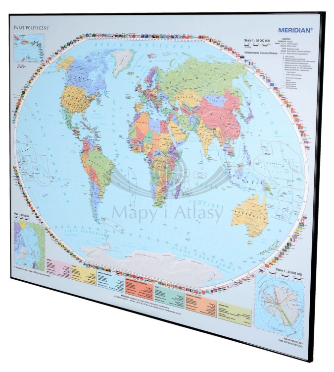Świat polityczny Meridian do wpinania czarna rama (3).JPG