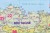 Francja 1:1 000 000. Mapa administracyjna z kodami pocztowymi w wersji do wpinania. Wydawnictwo: Stiefel. Fragment 6