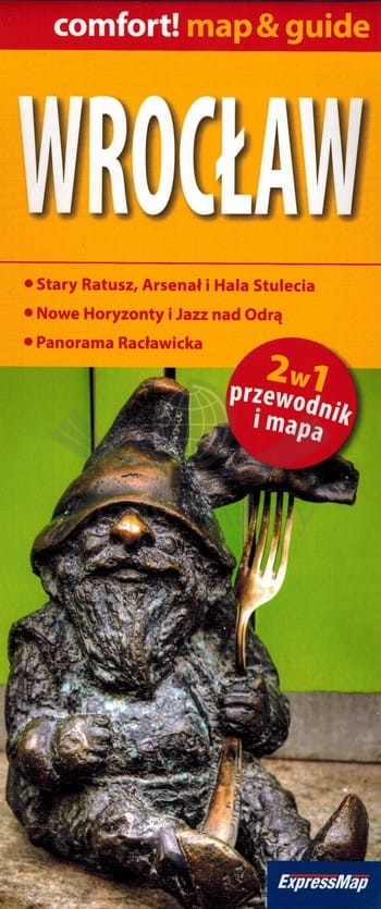Wrocław. Laminowana mapa / Plan miasta + Miniprzewodnik. ExpressMap